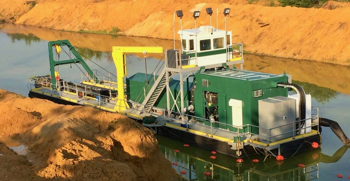 Electric Powered Dredges Custom Dredge Manufacturer Custom Dredge Works